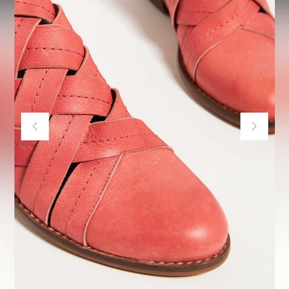 Anthropologie Woven Leather Booties size 10.5 - Picture 3 of 11